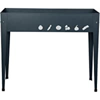 Herstera Garden 08901901 - Mesa de cultivo Antracita 100x40x84 cm- Gris